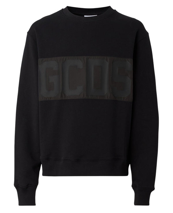 BAND LOGO NYLON CREWNECK