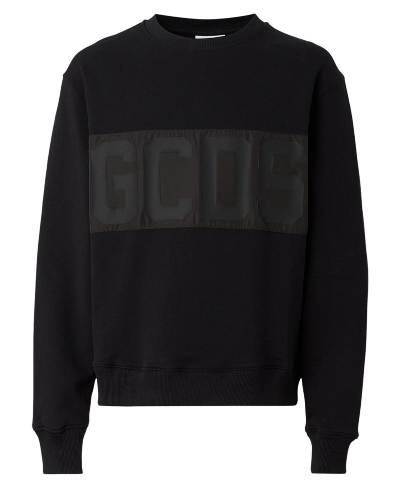 BAND LOGO NYLON CREWNECK