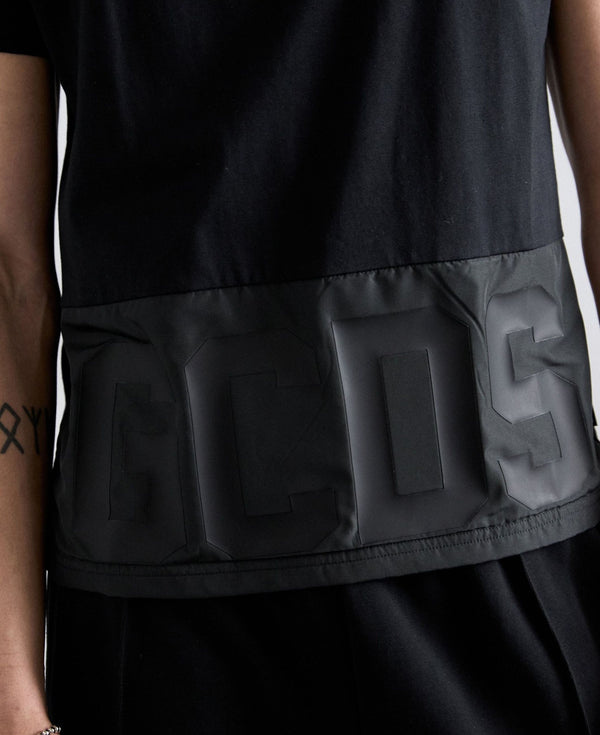 BAND LOGO NYLON REGULAR T-SHIRT