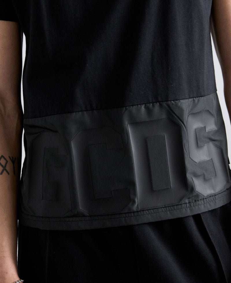 BAND LOGO NYLON REGULAR T-SHIRT