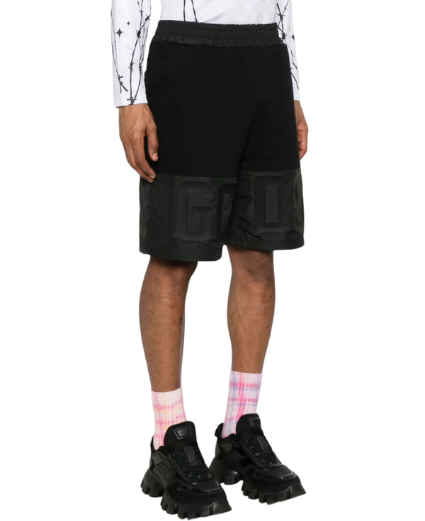 BAND LOGO NYLON SWEATSHORTS