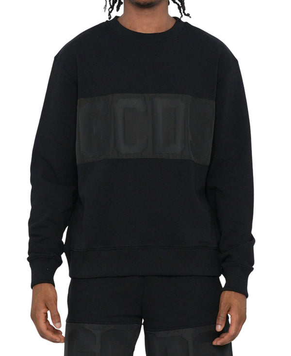 BAND LOGO NYLON CREWNECK
