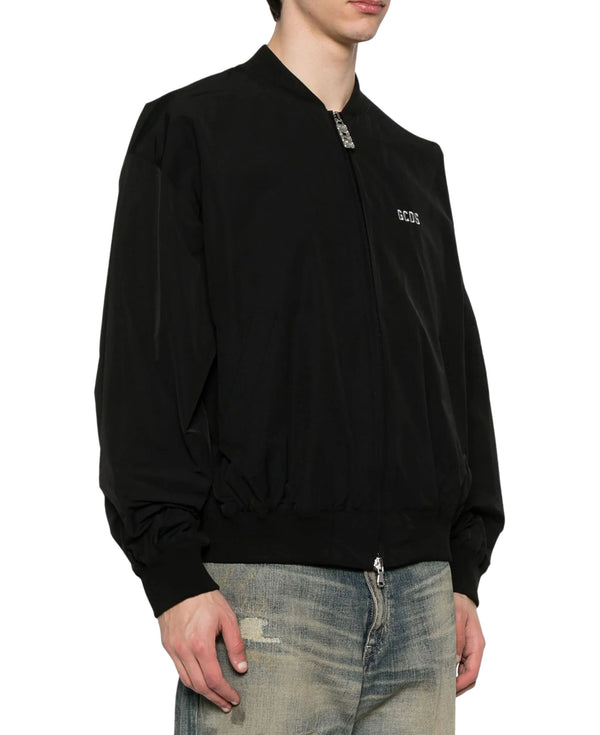 LOGO REGULAR NYLON VARSITY BOMBER