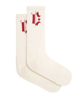 HEADLETTER SHORT SOCKS
